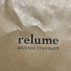 relume レリューム ショップ紙袋  の画像