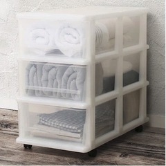 ニトリ　押入れ収納ケース FD(3段1列)の画像