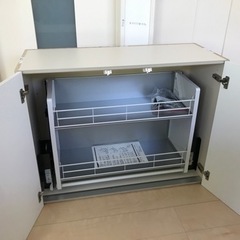 リクシル　システムキッチン　ダウンウォール　吊り戸棚