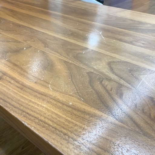 無印良品 ローテーブル ウォールナット ブラウン キズ有