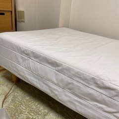 無印良品シングル脚付きマットレスあげます！！早め希望