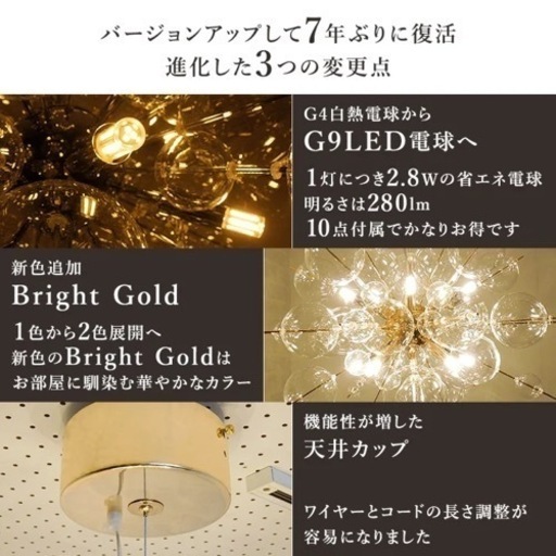 バブルシャンデリア BALLON