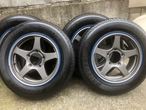 ☆☆新品同様ジムニー jb23社外ホイール&タイヤ4本セット☆☆