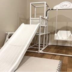超美品キッズパークジャングルジム滑り台