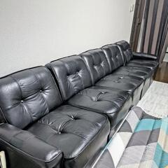 【早い者勝ち】ソファ 5脚レザー