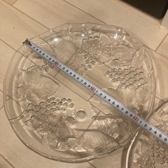 大判ガラス皿　BIGサイズ×2枚‼️
