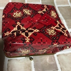 がま口 ポーチ コスメ ケース 小物入れの画像