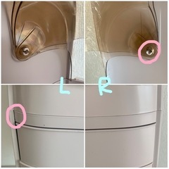 メイクボックス pink 特大サイズの画像