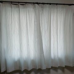 レースカーテン差し上げます