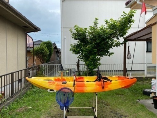 フィッシングカヤック　魚探付き