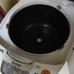 三菱電機 IH 炊飯器 保証書付きの画像