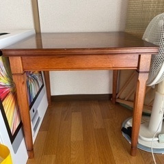 【引取先決定】古家具　テーブル・飛騨産業イス・タライ