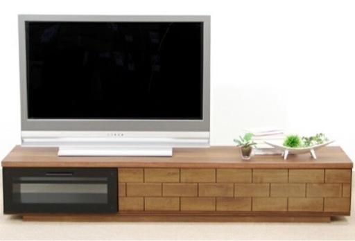 ローボード　テレビ台　無垢材使用　幅180㎝