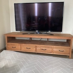 収納棚　木　テレビ台の画像