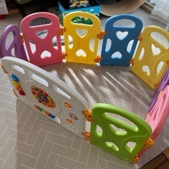 ベビーゲート　知育　ベビーサークル　ベビーフェンスの画像