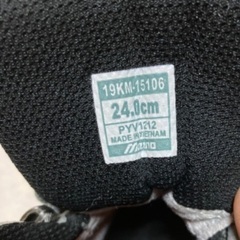 ミズノ　トレッキングブーツ24.0㎝の画像