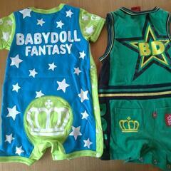 BABYDOLL　カバーオール　70&80サイズ　⭐️値下げ⭐️の画像