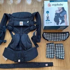 エルゴベビー抱っこ紐ergobaby OMNI360ブラック美品...