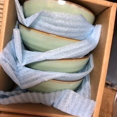 【未使用】陶器　皿セットの画像