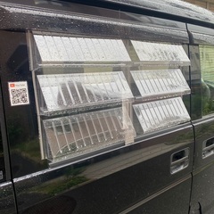 窓を開けっ放しでも雨の入ってこない車にも出来ます。