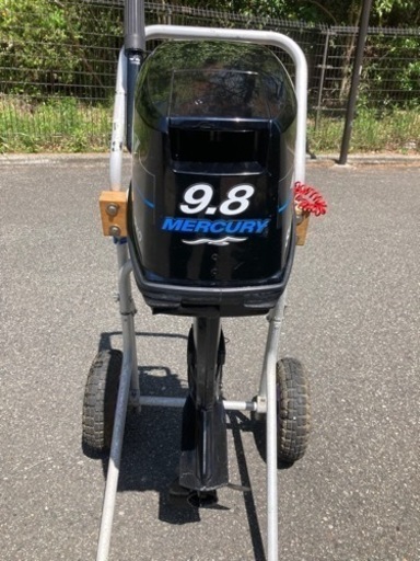 船外機　マーキュリー 2スト9.8ps S足