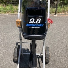船外機　マーキュリー 2スト9.8ps S足