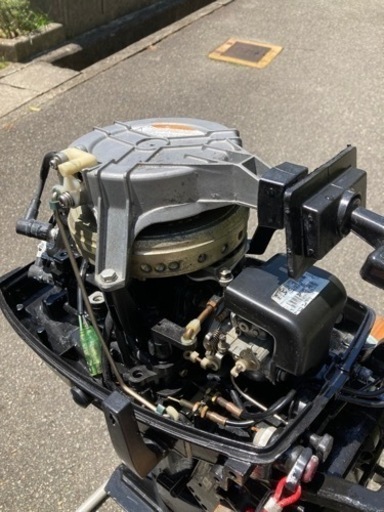 船外機　マーキュリー 2スト9.8ps S足
