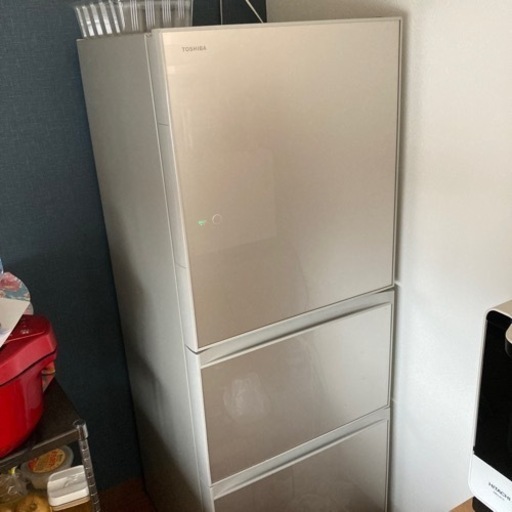 TOSHIBA 330L冷蔵庫