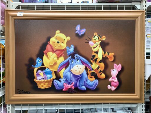 Disney(ディズニー)　アートパネル　くまのプーさん　壁掛け