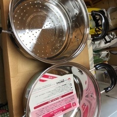【未使用】オール熱源対応ステンレス製蒸し器の画像