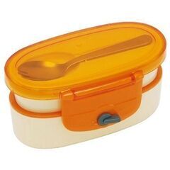 【新品】お弁当箱 2段 スプーン付き 仕切り 丼ぶり専用 410...