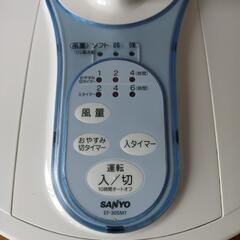 SANYO　扇風機　2011年製の画像