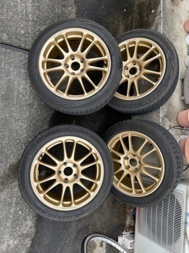 ファイナルスピード　ビックキャリパー対応　17インチ 8j +46 114.3 5穴　ホイール　スタッドレスタイヤ付き