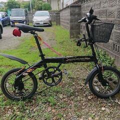 16軽量アルミ折り畳み自転車☆商談中