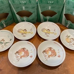 たち吉　取り皿6点セット　木曽路　粗品