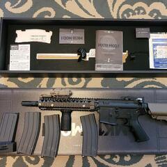 [値引き中]東京マルイ ガスブロ mk18-mod1 ＋ 実フォ...