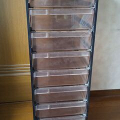 １０段クリア引き出しケースの画像