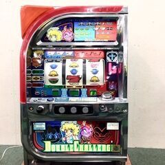 ダブルチャレンジ パチスロ スロット 実機 メダル・ドアキー付き...