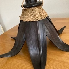 【美品】ココナッツリーフのランプ