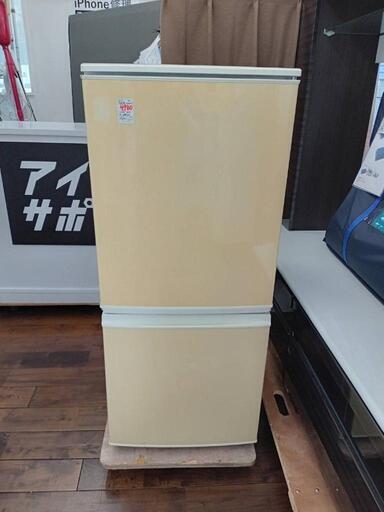 ★【シャープ】2ドア冷蔵庫  137L  2013年製［SJ-14Y-W］【3ヶ月保証付★配達に設置込】自社配送時代引き可※現金、クレジット、スマホ決済対応※