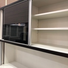 取りに来れる方限定！ニトリの2枚扉レンジボードです！の画像
