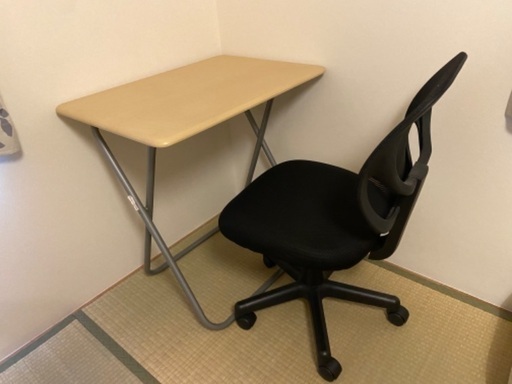 机と椅子　セット　デスク\u0026チェア　美品