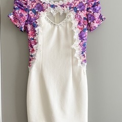 dazzy store 花柄　ミニドレス　キャバドレス