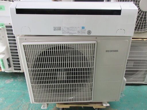 K03324　 アイリスオーヤマ　中古エアコン　主に18畳用　冷5.6kw/暖6.7kw