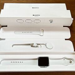 ★AppleWatch Series3-42mm★シルバーアルミ...