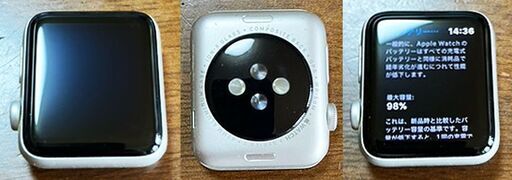 ★AppleWatch Series3-42mm★シルバーアルミニウム★used / 使用品★