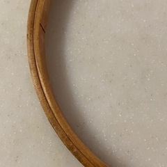 木製 刺繍木枠 手芸 刺繍 刺繍糸 赤の画像