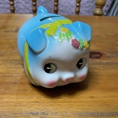 ♡インテリア♡ブタの貯金箱♡レトロブーム🐇