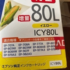 エプソン故障プリンター、未使用インクの画像