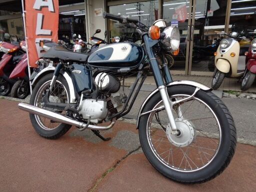 NO.4340　ＹＢ－１　２サイクルエンジン　クラッチ付４速ミッション車　グリーン＆ホワイト　☆彡